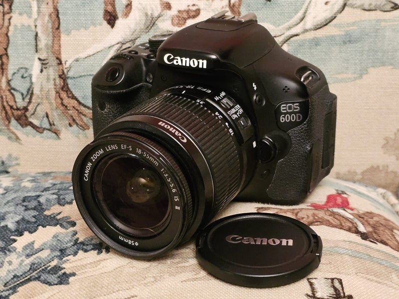Canon 600D camera + gear Carousel 1
