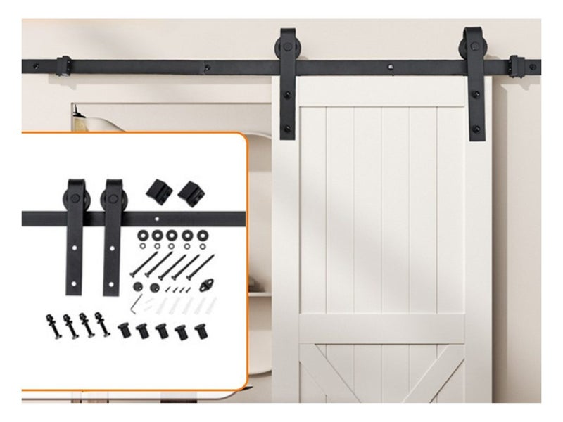 Barn Door Hardware 4M Double Door Carousel 13
