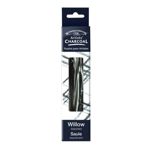 Winsor & Newton Charcoal Willow Set - Short Assorted Pack/12 Carousel 1