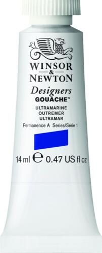 Winsor & Newton Designer Gouache 14ml ULTRAMARINE S1 Carousel 1