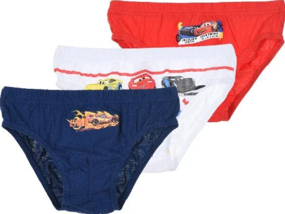 Cars 3 Pair of Briefs/Knickers Size 4/5 New Carousel 1