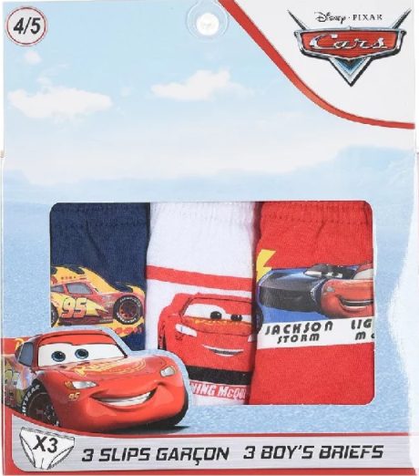 Cars 3 Pair of Briefs/Knickers Size 4/5 New Carousel 2