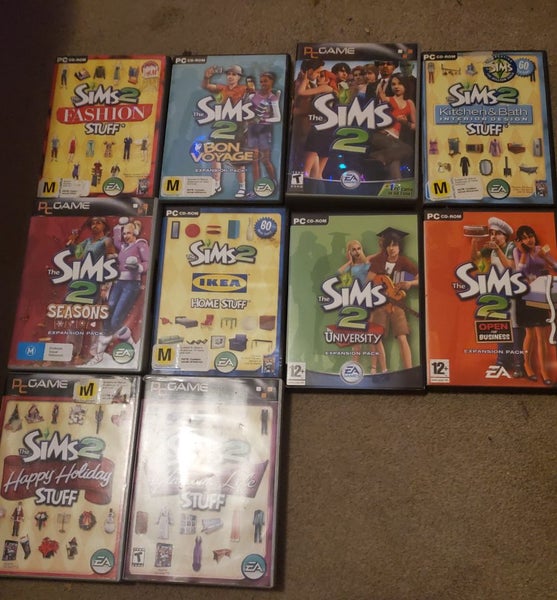 Sims 2 Mega Pack – 10 Expansions + Stuff Packs Carousel 1
