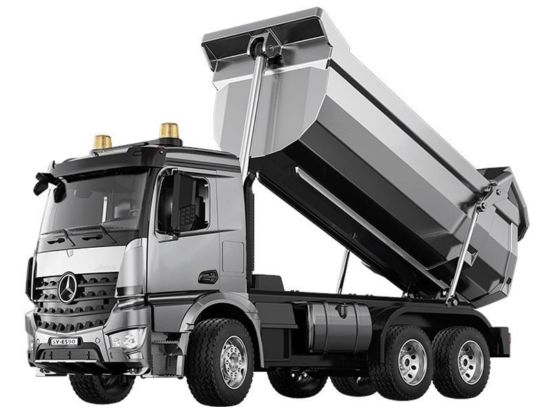 Double Eagle 1/20 Mercedes Benz Arocs Alloy Tipper Dump Truck RTR **NEW IN BOX** Carousel 2