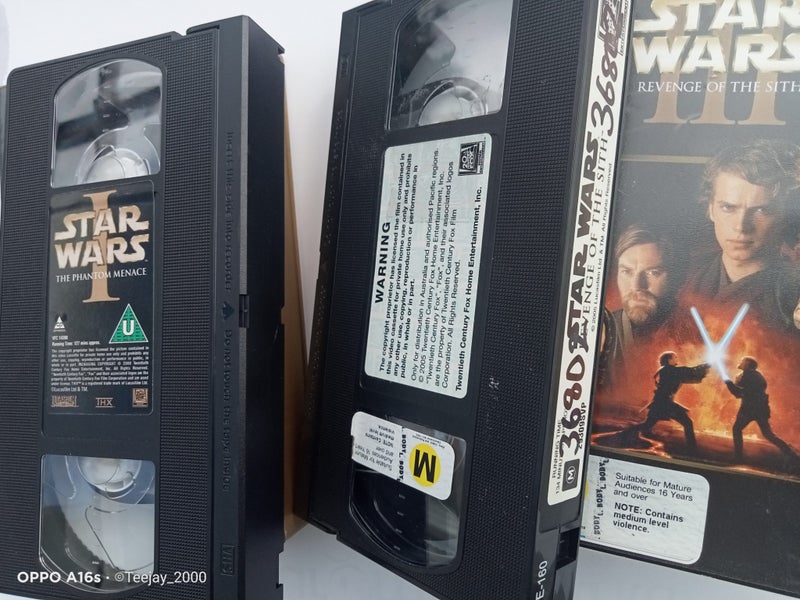 Star wars Episode 1 + 3 - VHS Carousel 3