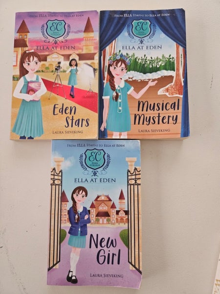 Ella at Eden books x 3 by Laura Sieveking Carousel 1