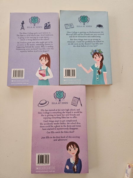 Ella at Eden books x 3 by Laura Sieveking Carousel 2