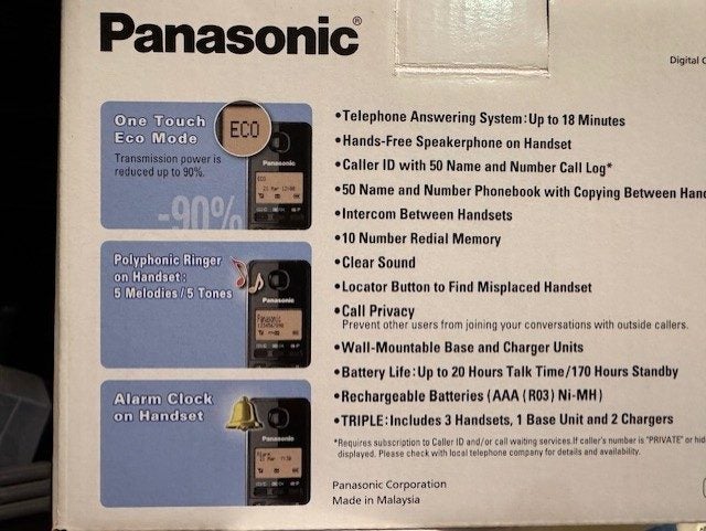 Panasonic KX-TG2723 Phones-3 Handsets Carousel 3