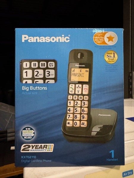Panasonic KX-TGE110 Cordless Phone Carousel 1
