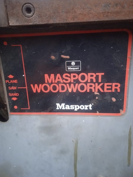 Combo Table Saw, Jointer and Disk Sander. Masport woodworker Carousel 2