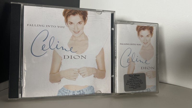 Celine dion Falling into you CD and Cassette tape Carousel 1