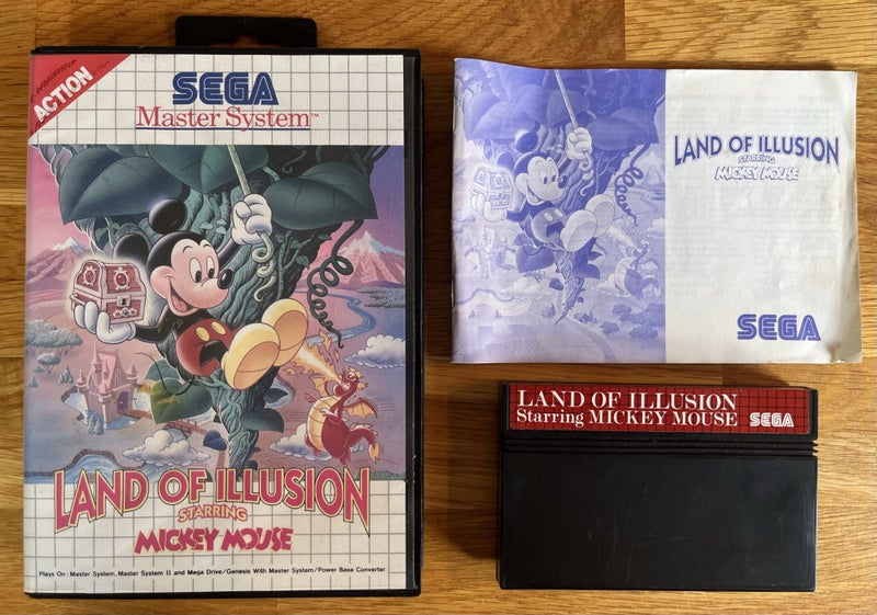 Master System - LAND OF ILLUSION - Starring Mickey Mouse Boxed & Complete PAL Carousel 1