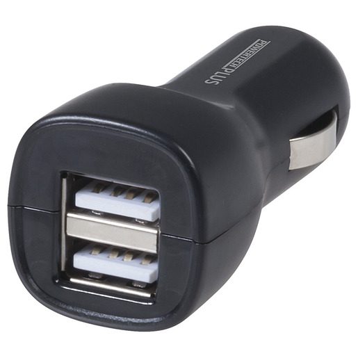 Powertech 2.4A Dual USB Car Cigarette Lighter Adaptor MP3663 Carousel 1