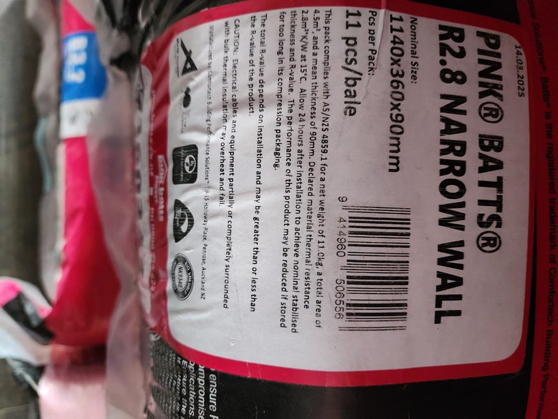 Pink Batts Walls R2.8 Carousel 5
