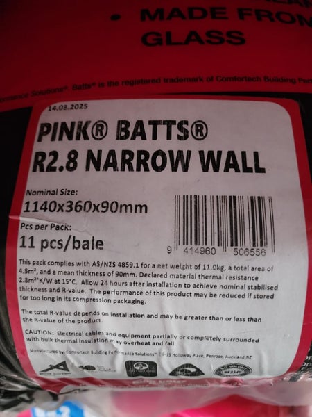 Pink Batts Walls R2.8 Carousel 2