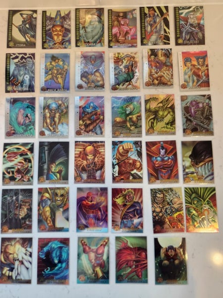 35 Marvel chrome x men cards Carousel 1