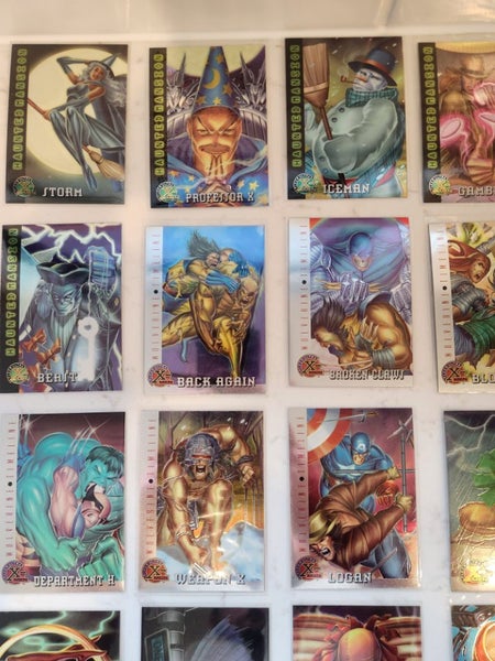 35 Marvel chrome x men cards Carousel 2