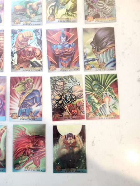 35 Marvel chrome x men cards Carousel 5