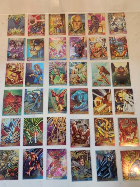 36 Marvel chrome x men cards Carousel 1