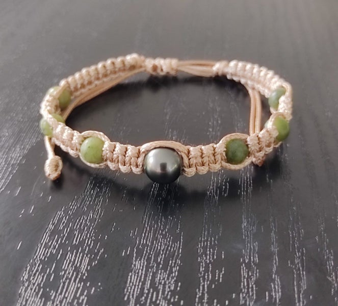 Tahitian Pearl Bracelet 8mm Carousel 1
