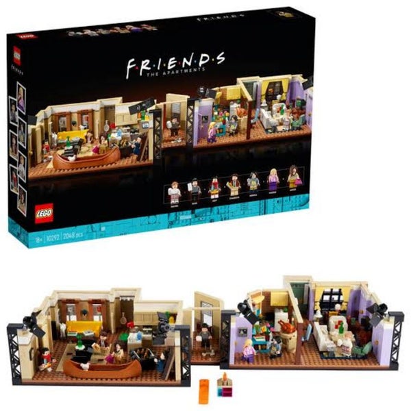Friends Apartment Lego UNBOXED Carousel 1