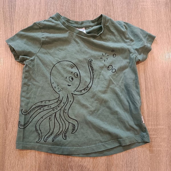 Peter Alexander pyjamas set size 4 kids Octopus green Carousel 2