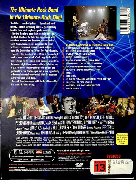 The WHO - The Kids Are Alright DVD Special Edition Carousel 4