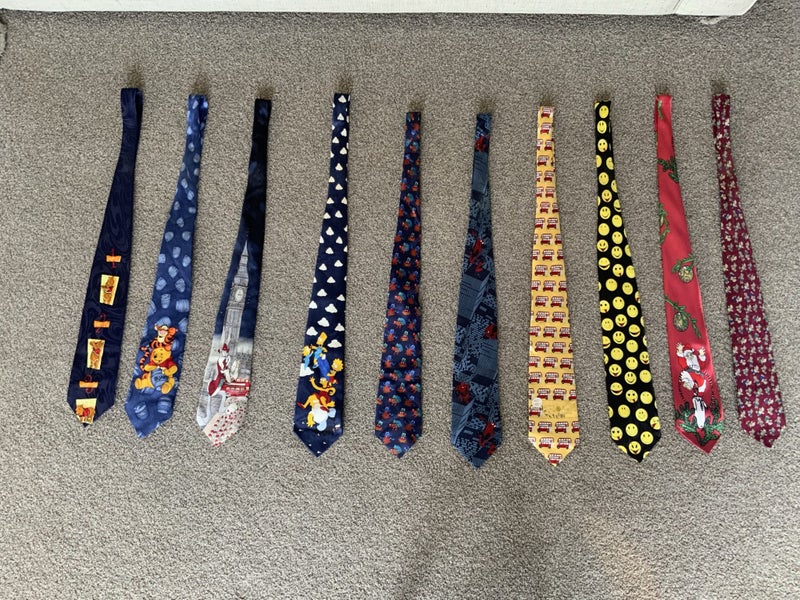 Novelty Ties x 10 Carousel 1