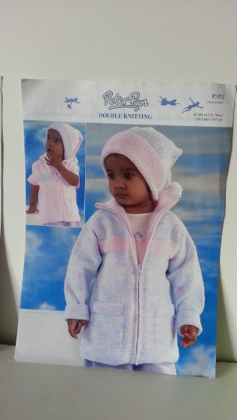 CHILDS JACKET/GILET & HAT KNITTING PATTERN. Carousel 1