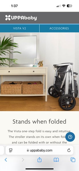 Uppababy Vista V2 used one trip overseas RRP $1700, Afterpay Carousel 20