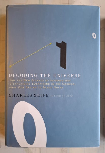 Decoding the Universe - Charles Seife - 2006 - hardback Carousel 1