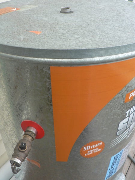 hot water cylinder 2013 SSteel silver bullet 135L mains pressure Carousel 6