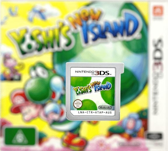 YOSHI'S New Island (3DS) Game Cartridge (no case) Carousel 1