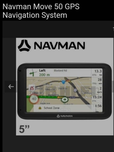 Navman Move 50 GPS Carousel 3