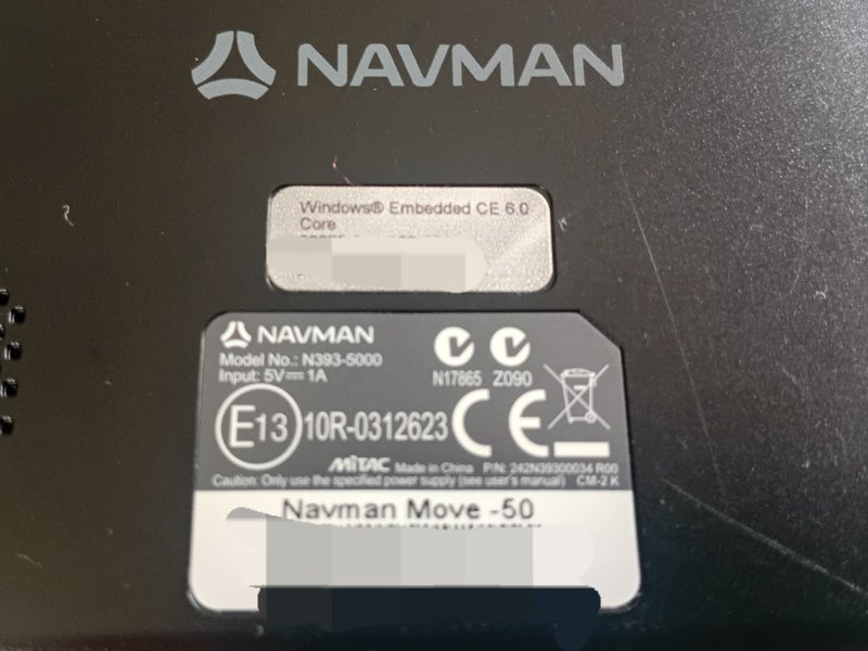 Navman Move 50 GPS Carousel 2