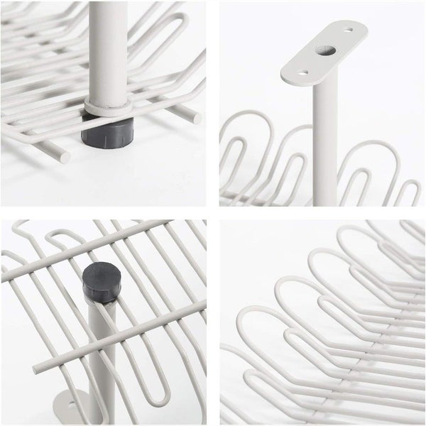 Under Desk Cable Management Organizer Tray 36cm Grey Home - Brand New NZ Stock Carousel 2