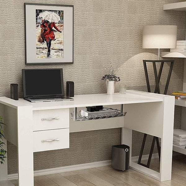 Under Desk Cable Management Organizer Tray 36cm Grey Home - Brand New NZ Stock Carousel 9