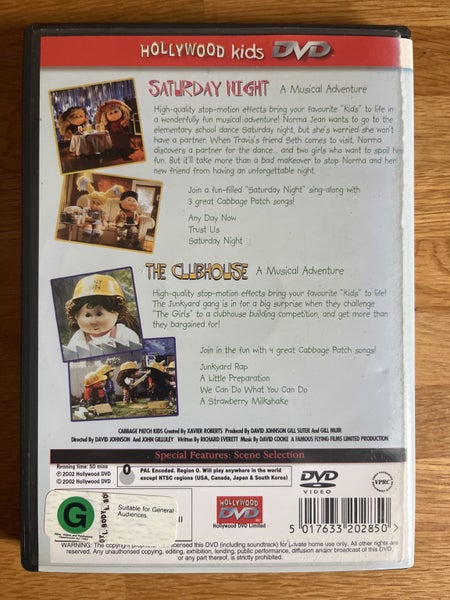 Vintage Cabbage Patch Kids - Saturday Night / The Clubhouse (DVD 2002) Carousel 2