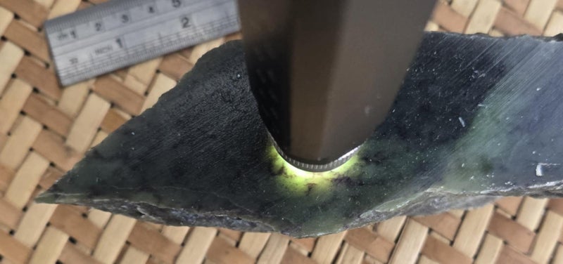 Genuine NZ Pounamu/Greenstone Rough Block Carousel 1