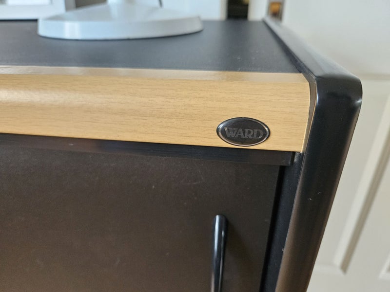 Lge Quality WARD-NZ Made- Credenza, Cabinet-with adjustable shelf- 3 slide doors Carousel 2