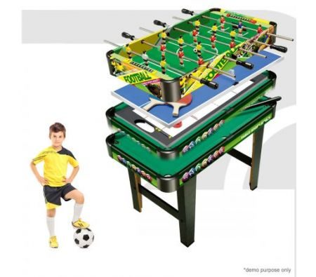 Game Table Tennis Air Hockey Soccer Pool 4 in 1 Carousel 1