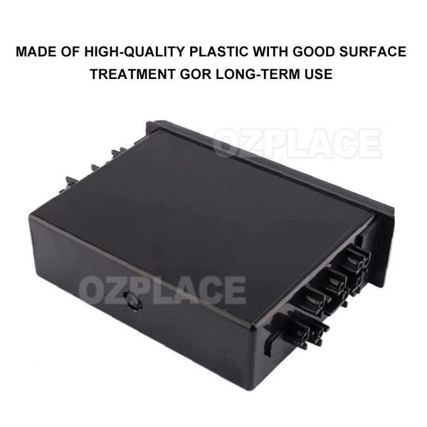 Universal Double Din Radio Pocket Drink-Cup Holder + Storage Box for Car Truck Carousel 6