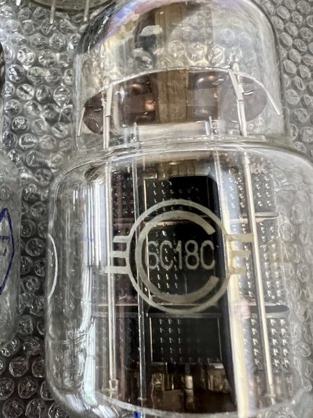 Russian audiophile triode valves (6C33C) Carousel 2
