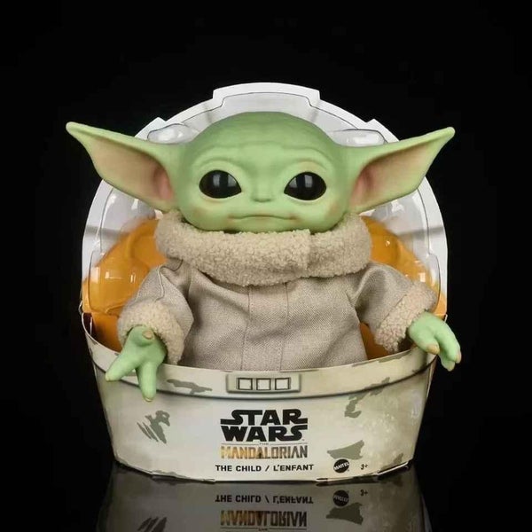 Star Wars Mandalorian Baby yoda Figure / Plush Collectable Carousel 1