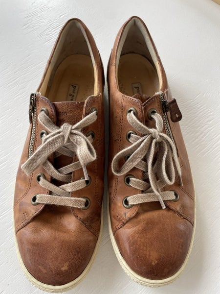 ADDI brown leather shoes by Paul Green - uk 7 Carousel 1