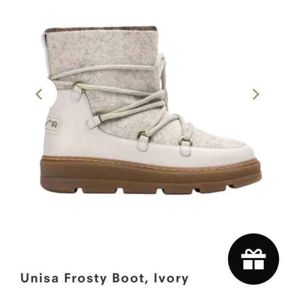 Unisa Frosty Boot, Ivory Carousel 2