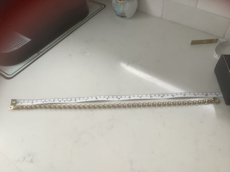 Kagi Necklace gold colour interlinked chain Carousel 4