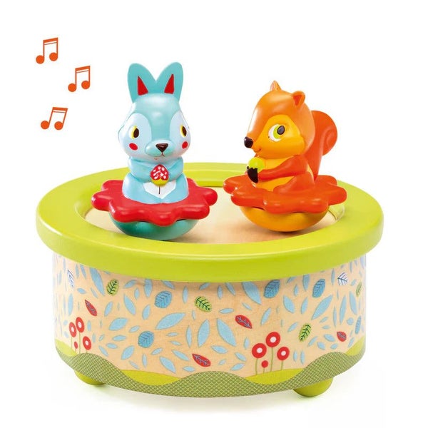 Djeco Magnetic Music Box - Friends Melody Carousel 1