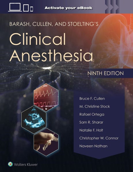 Barash, Cullen, and Stoelting's Clinical Anesthesia: Print + eBook With Multimed Carousel 1