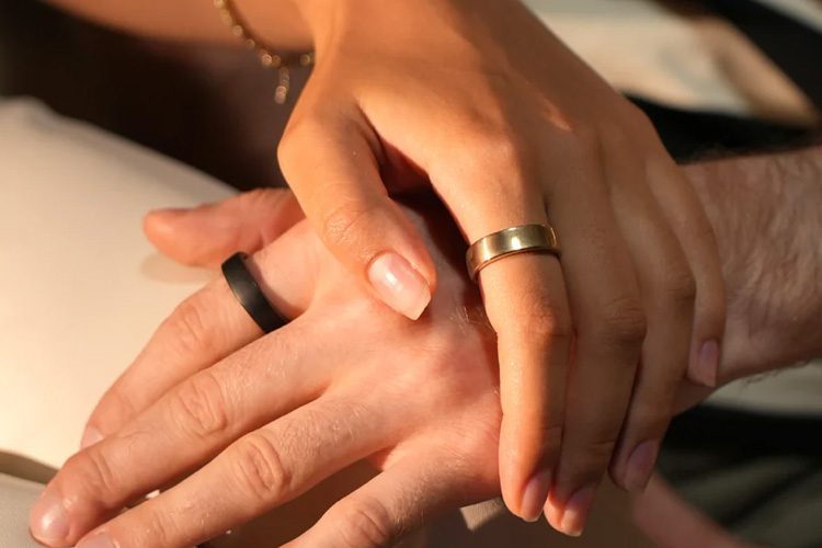 RingConn Gen 2 Smart Ring - Size 7 (Rose Gold) Carousel 2